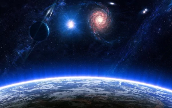 Sci Fi planetscape HD Desktop Wallpaper | Background Image
