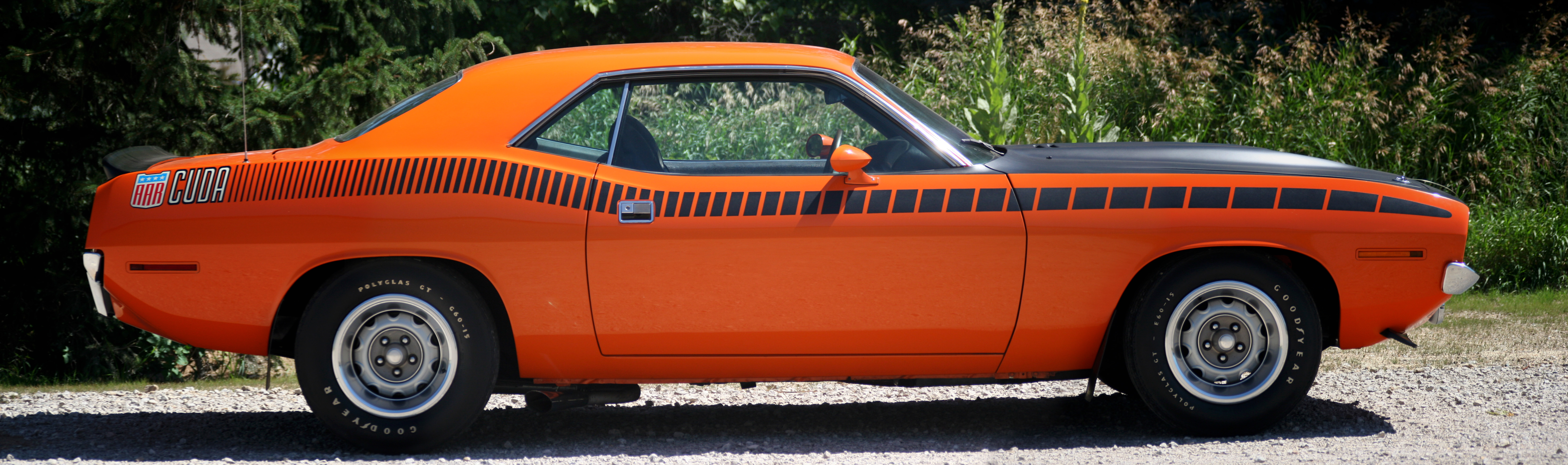 1970 PLYMOUTH CUDA AAR HD Wallpaper | Background Image | 6649x1973 | ID