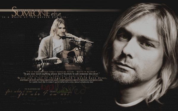 Music Nirvana Kurt Cobain HD Wallpaper | Background Image