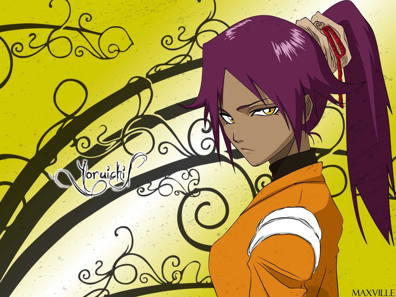 Download Yoruichi Shihôin Anime Bleach Wallpaper