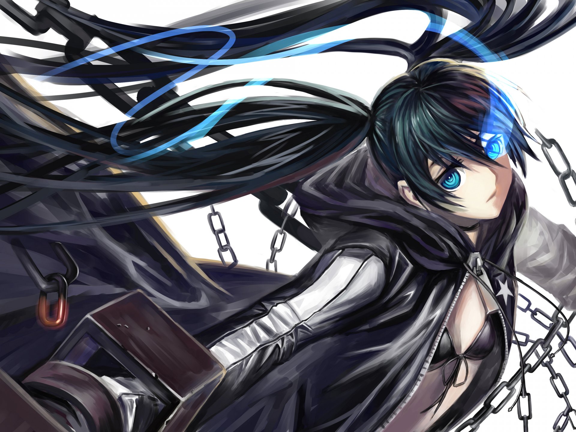 Download Anime Black Rock Shooter 4k Ultra HD Wallpaper