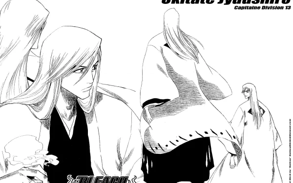 Jūshirō Ukitake Anime Bleach HD Desktop Wallpaper | Background Image
