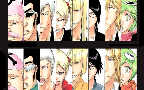 Mashiro Kuna Hiyori Sarugaki Shinji Hirako Kensei Muguruma Rōjūrō Ōtoribashi Love Aikawa Hachigen Ushoda Lisa Yadomaru Anime Bleach HD Desktop Wallpaper | Background Image