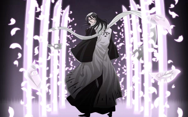 Byakuya Kuchiki Anime Bleach HD Desktop Wallpaper | Background Image