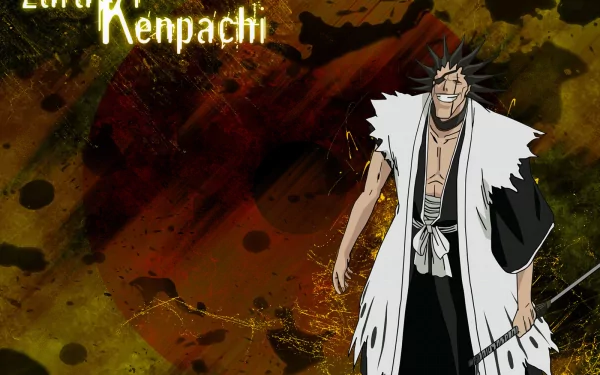 Kenpachi Zaraki Anime Bleach HD Desktop Wallpaper | Background Image