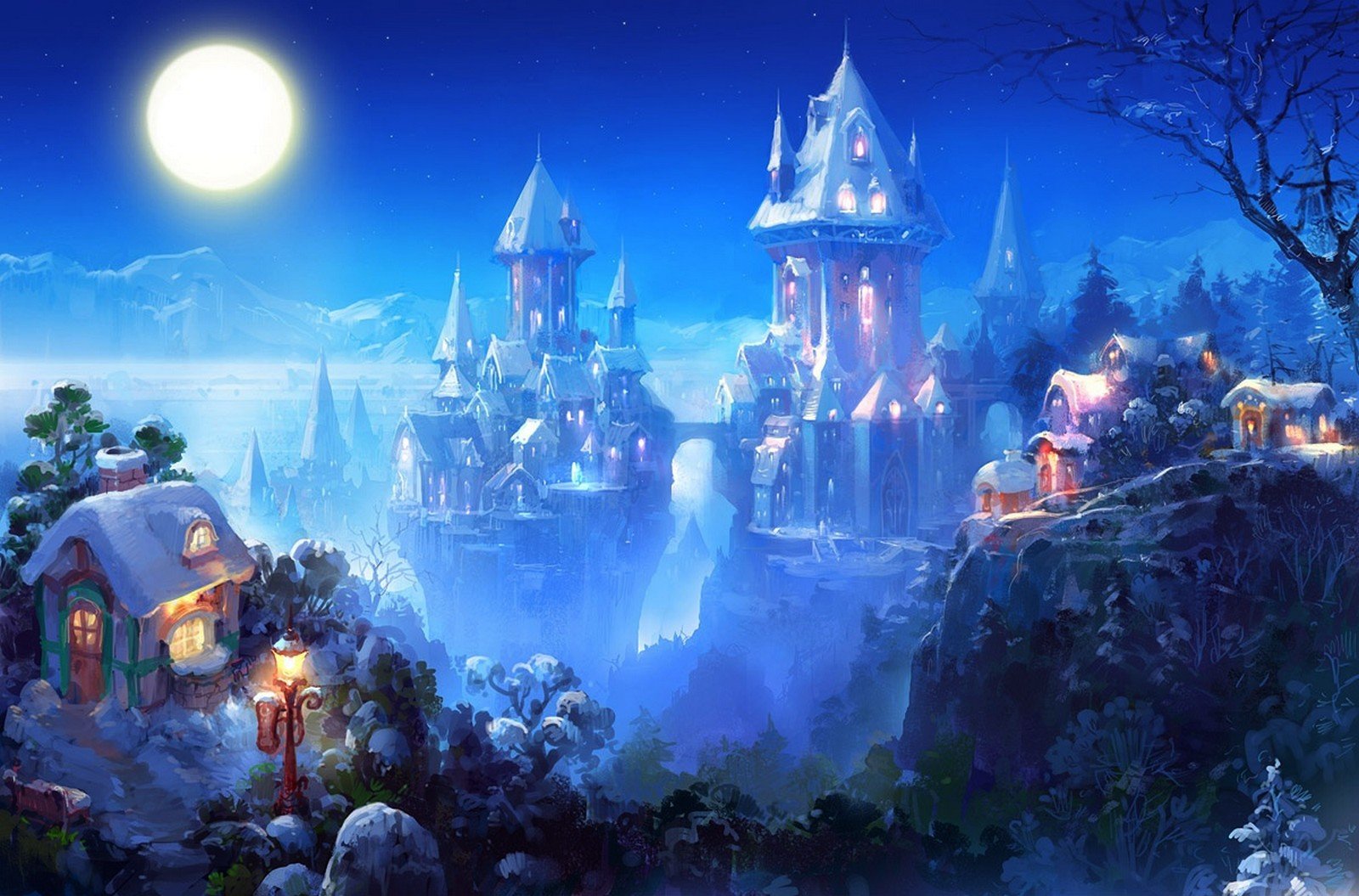 Fantasy Castle Wallpaper and Background Image | 1600x1055