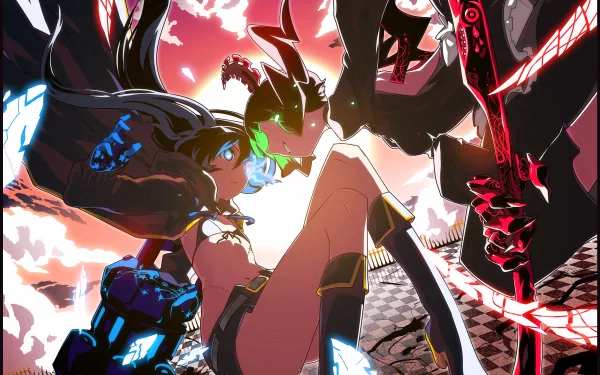 Dead Master (Black Rock Shooter) Anime Black Rock Shooter HD Desktop Wallpaper | Background Image