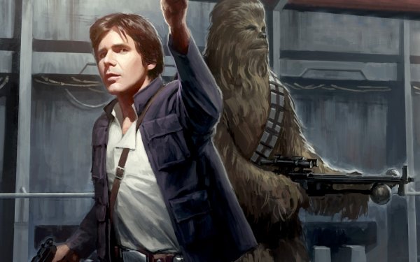 Sci Fi Star Wars Han Solo Chewbacca HD Wallpaper | Background Image