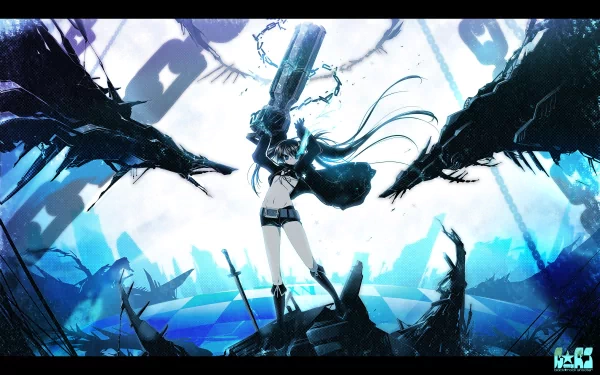 Anime Black Rock Shooter HD Desktop Wallpaper | Background Image