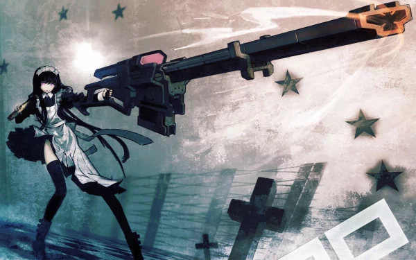 maid Anime Black Rock Shooter HD Desktop Wallpaper | Background Image