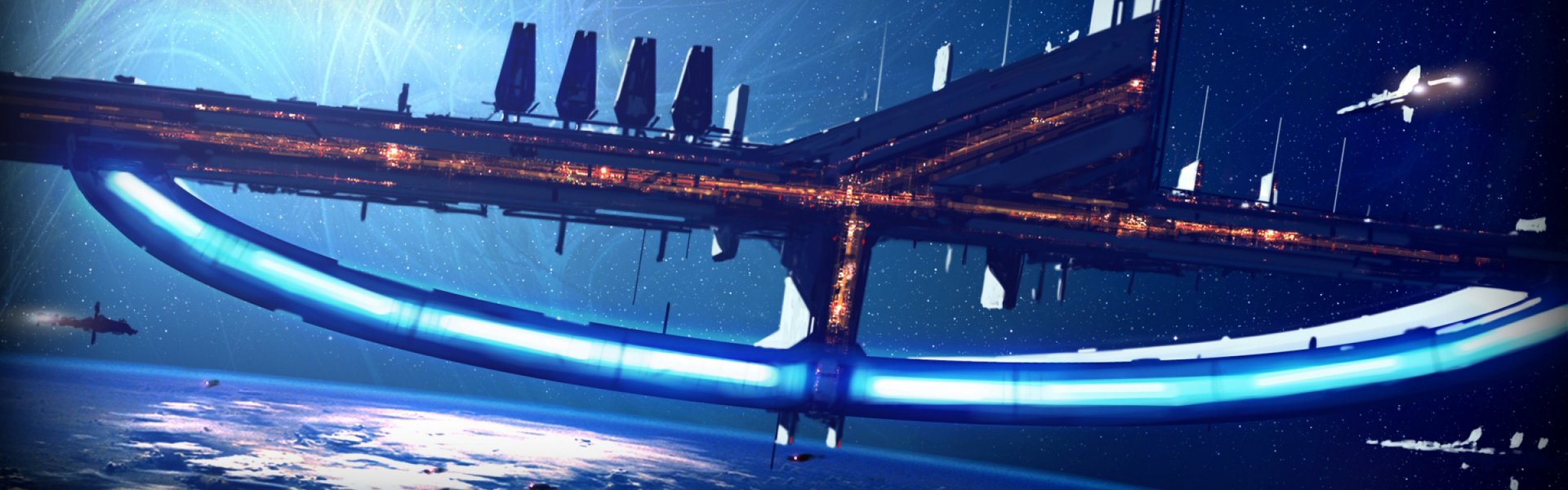 Download Sci Fi Space Station Wallpaper