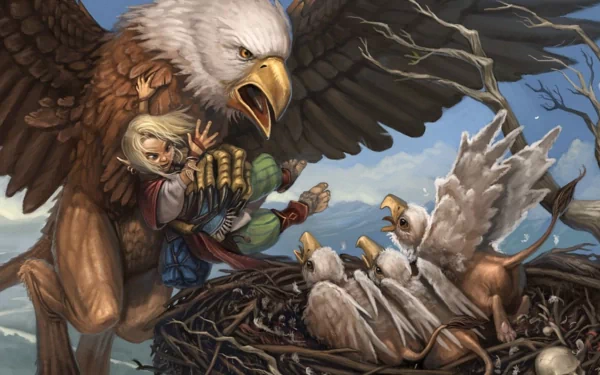 fantasy griffin HD Desktop Wallpaper | Background Image