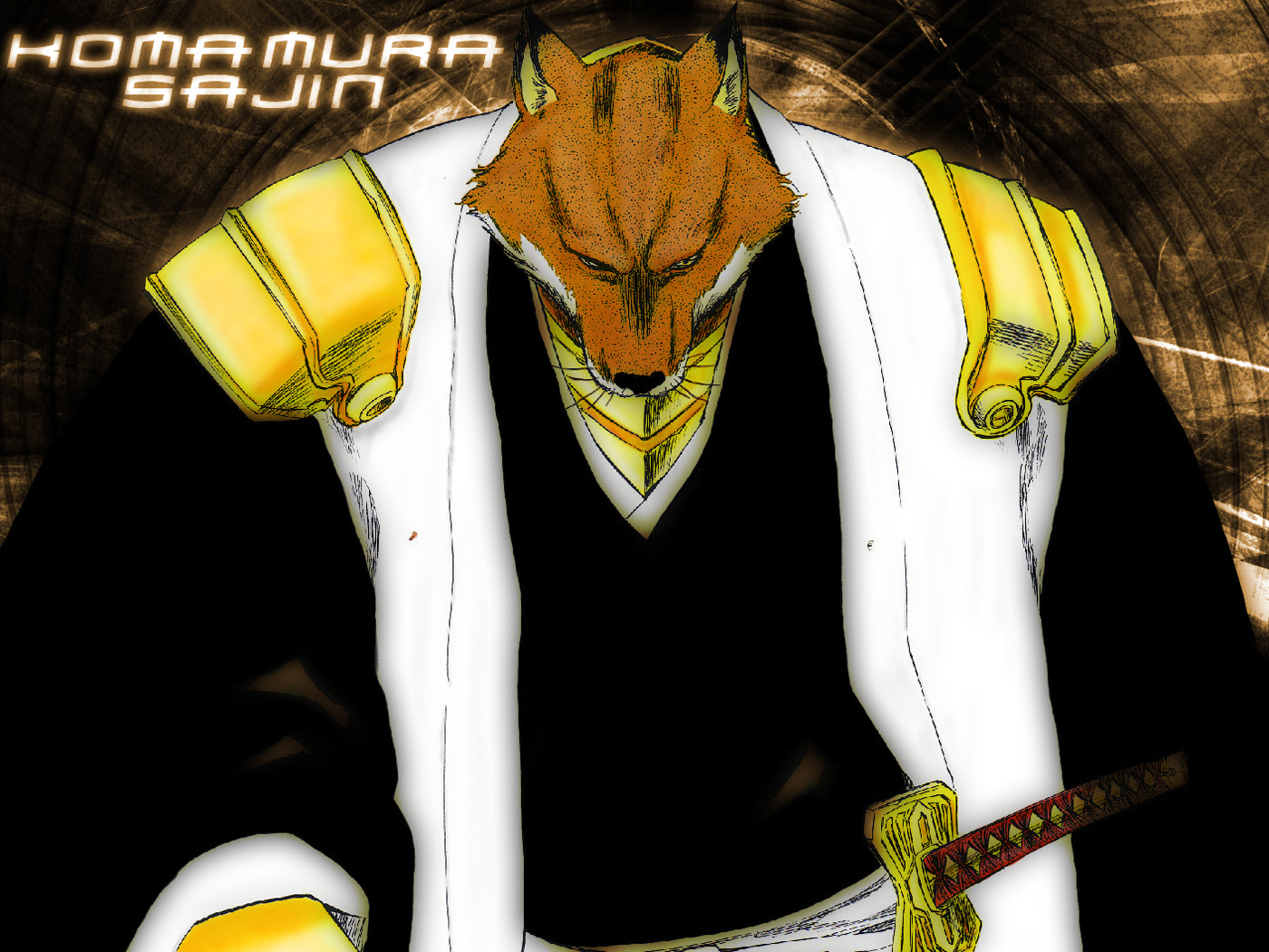Download Sajin Komamura Anime Bleach Wallpaper