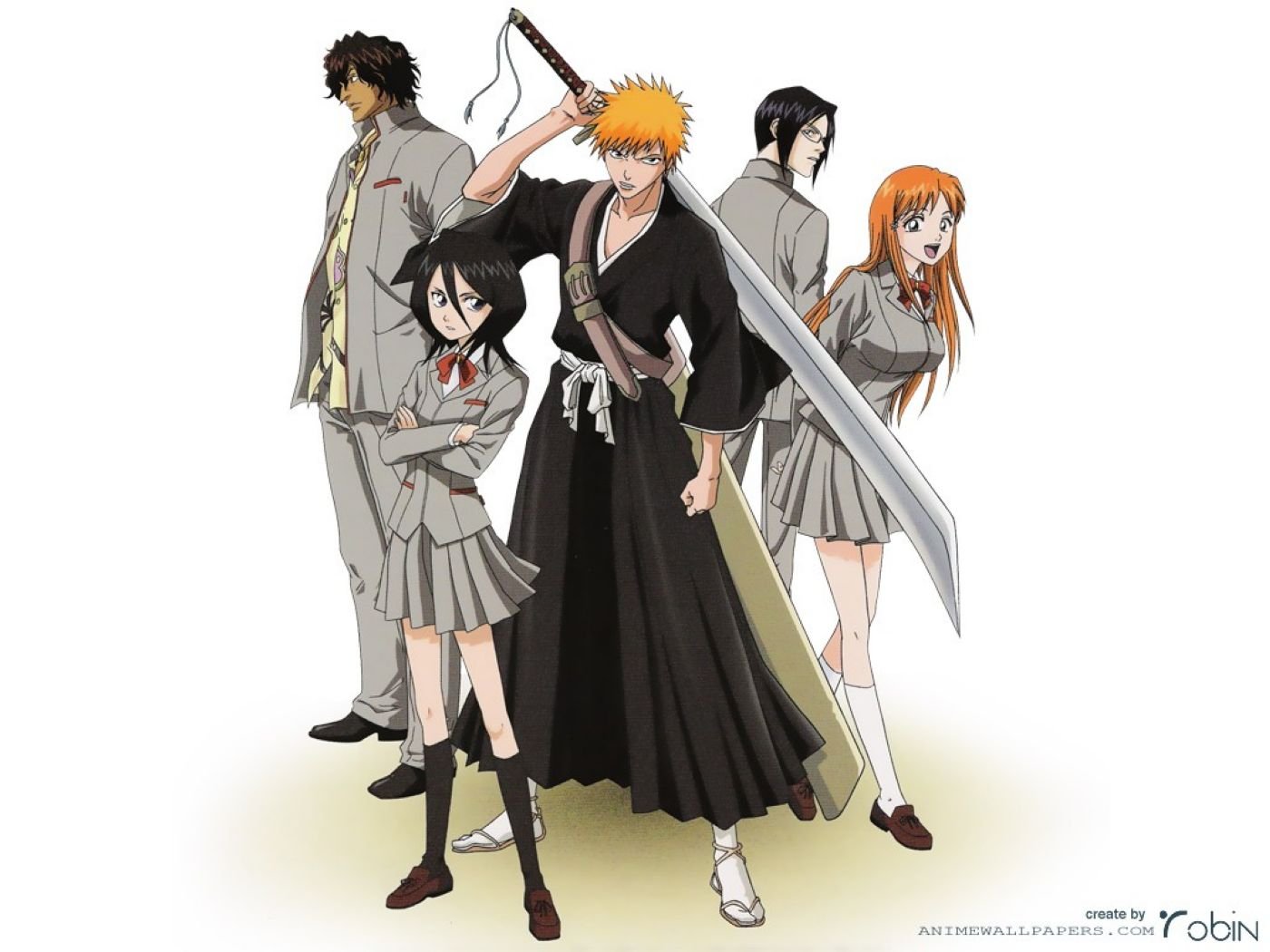 Wallpaper : warrior, anime, Bleach 1920x1080 - ampersand - 1252489