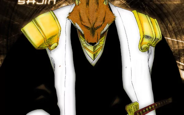 Sajin Komamura Anime Bleach HD Desktop Wallpaper | Background Image