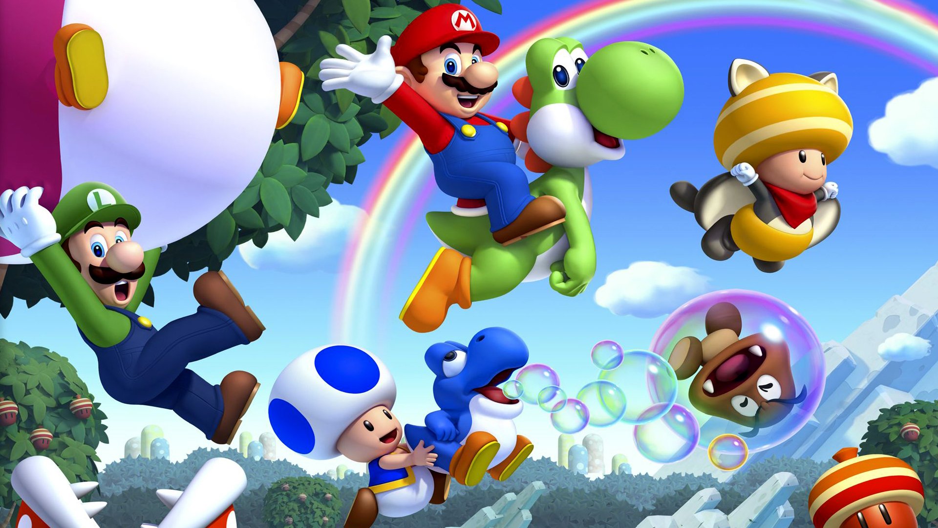 New Super Mario Bros. U Fondos de pantalla HD y Fondos de Escritorio