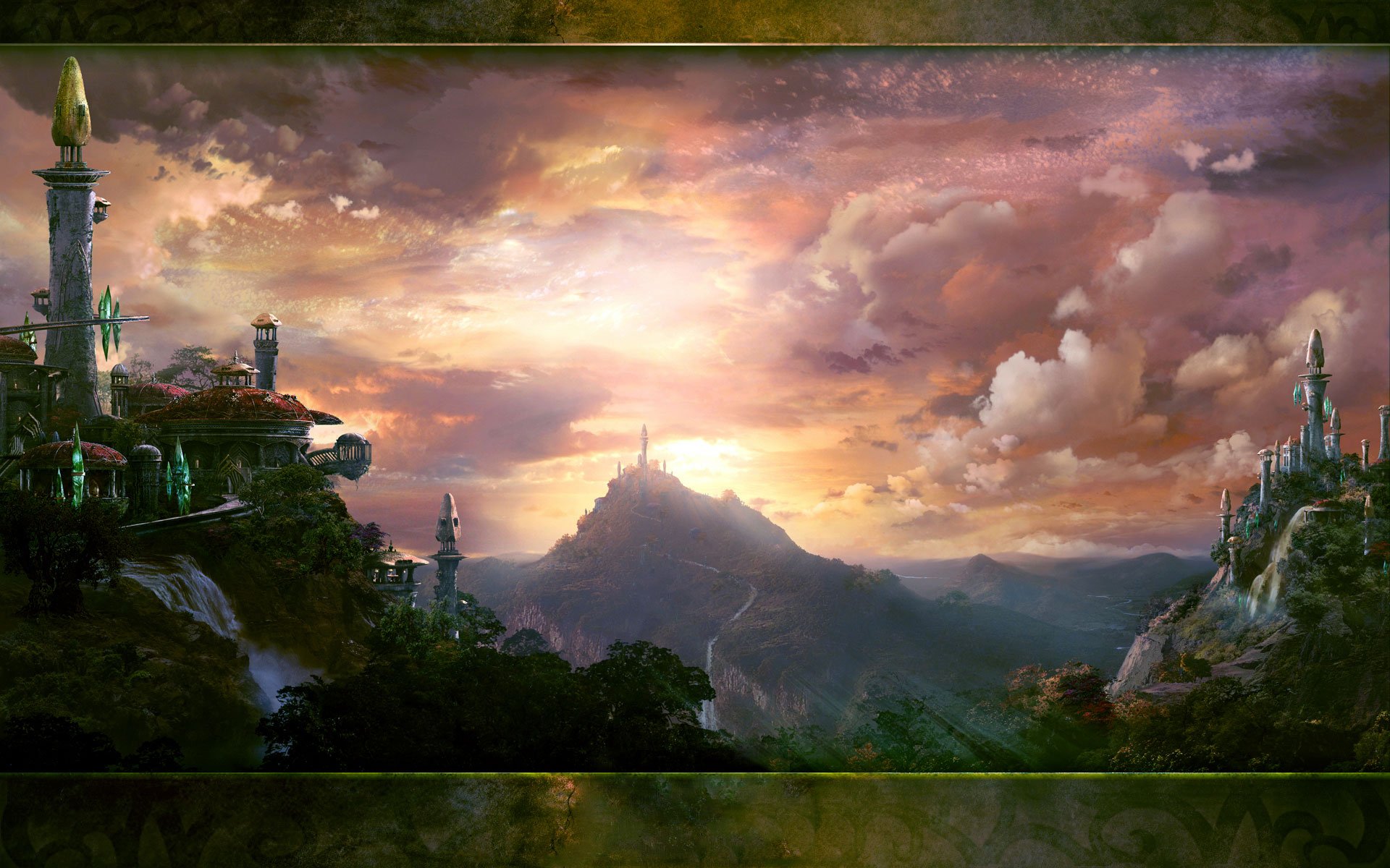 Fantasy Landscape HD Wallpaper