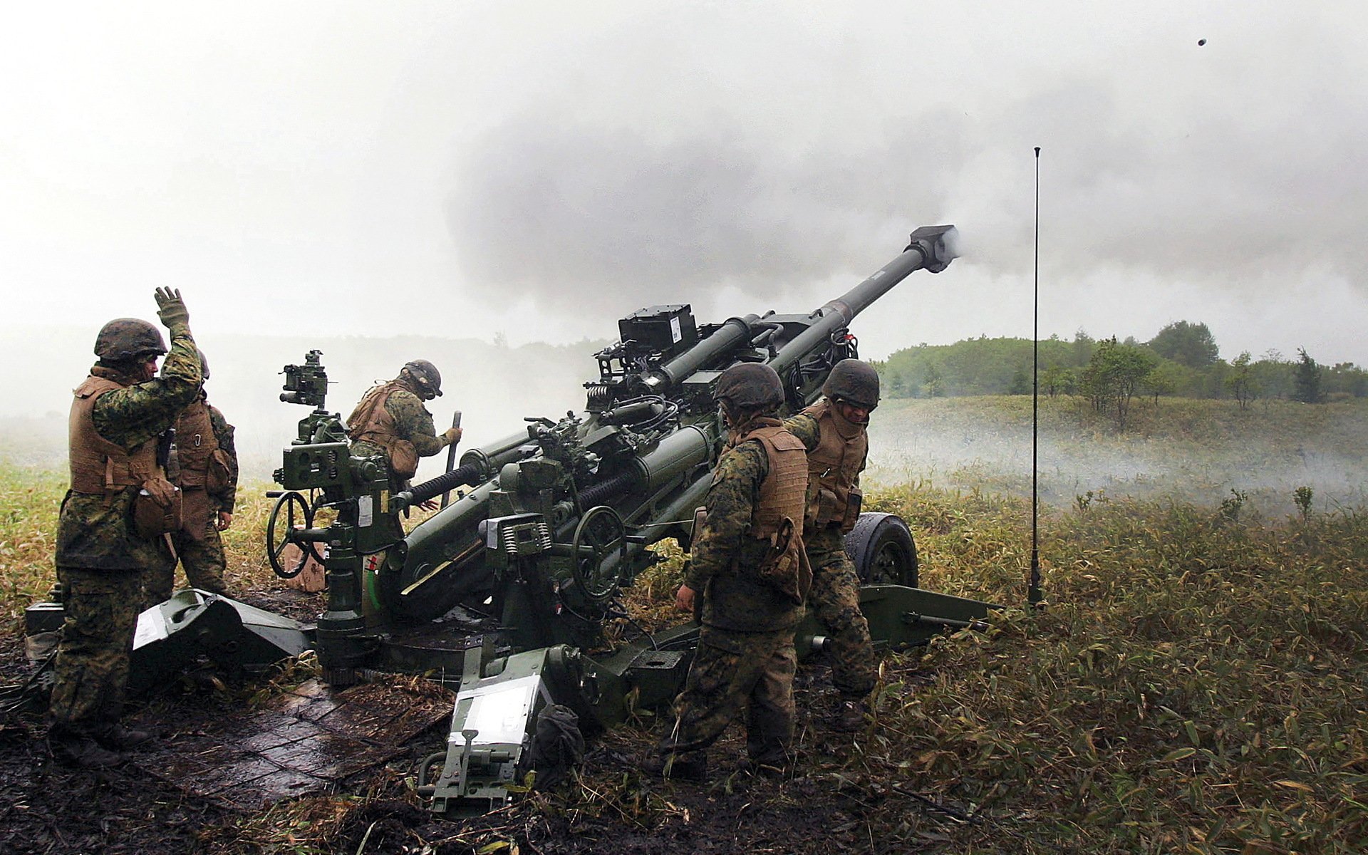 Military Artillery HD Wallpaper