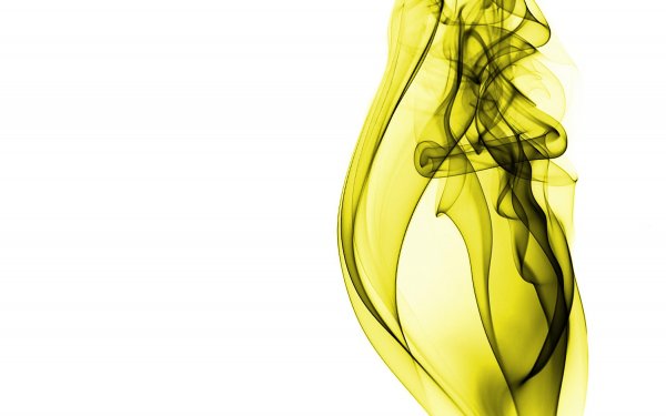 Abstract Smoke Yellow HD Wallpaper | Background Image