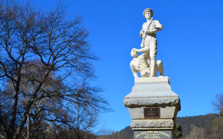  Lithgow Cenotaph, Memorial In Queen Elizabeth Park, Lithgow, NSW