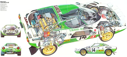 vehicle lancia stratos HD Desktop Wallpaper | Background Image