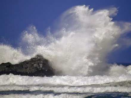 ocean nature wave Ocean Waves HD Desktop Wallpaper | Background Image
