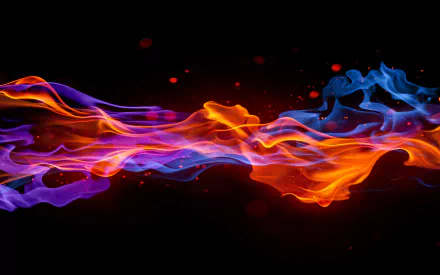 artistic flame HD Desktop Wallpaper | Background Image