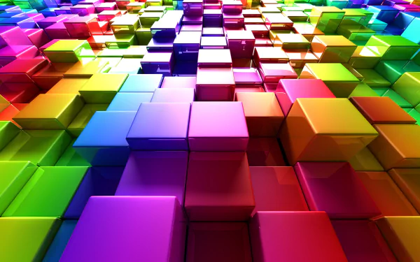 Abstract cube HD Desktop Wallpaper | Background Image