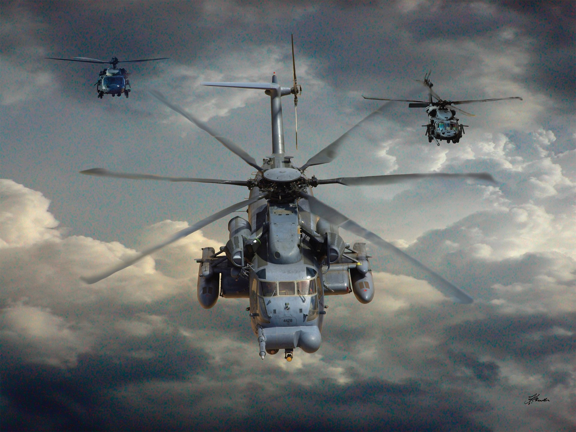 Sikorsky CH-53 Sea Stallion - Desktop Wallpapers, Phone Wallpaper, PFP ...