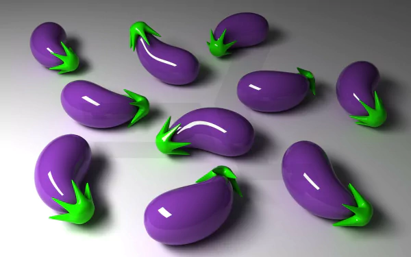 food eggplant HD Desktop Wallpaper | Background Image