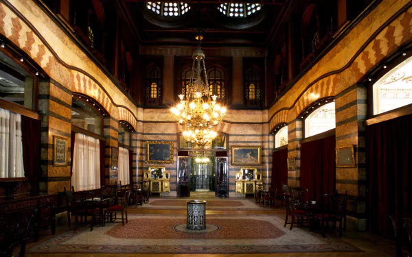 Old Pera Quarter - Pera Palas Hotel - Agatha Christie Lounge - Istanbul - Turkey