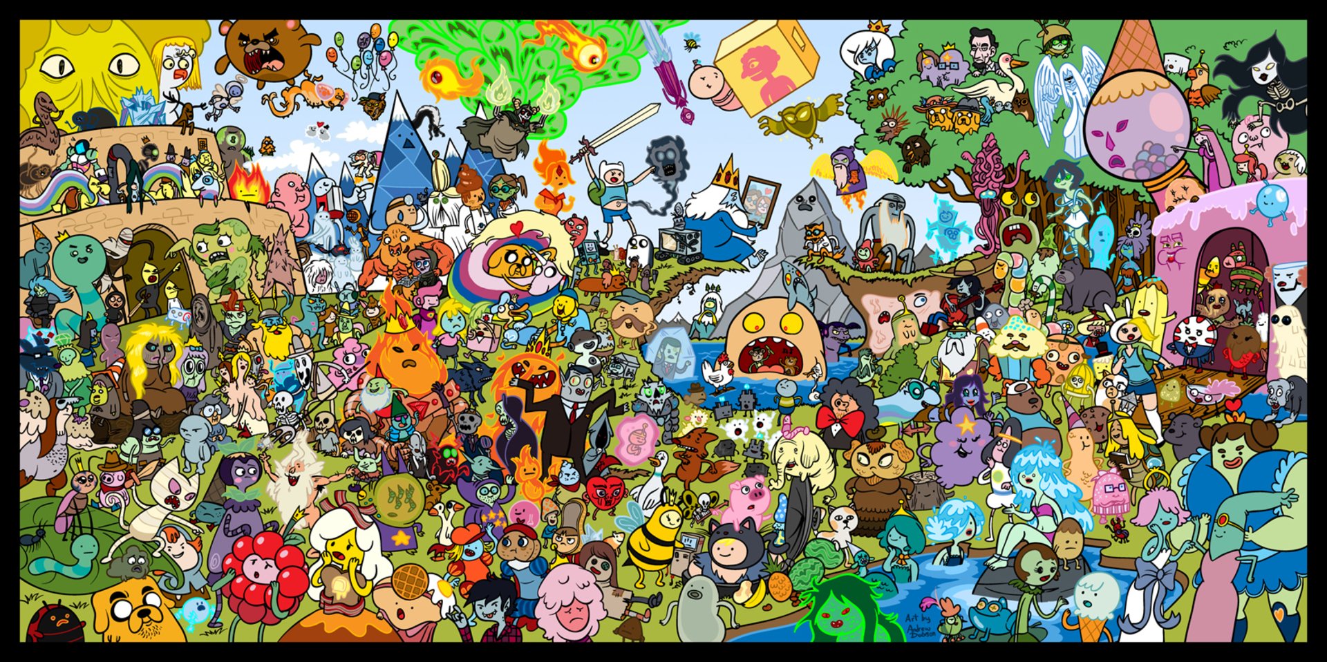 340 Adventure Time Hd Wallpapers Background Images