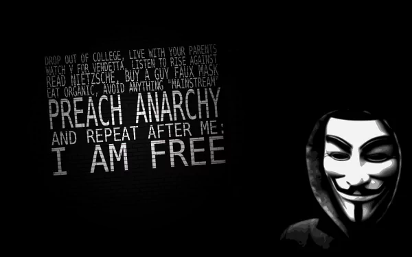 dark anarchy HD Desktop Wallpaper | Background Image