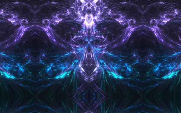 Abstract Fractal Skull Monster Trippy HD Wallpaper | Background Image