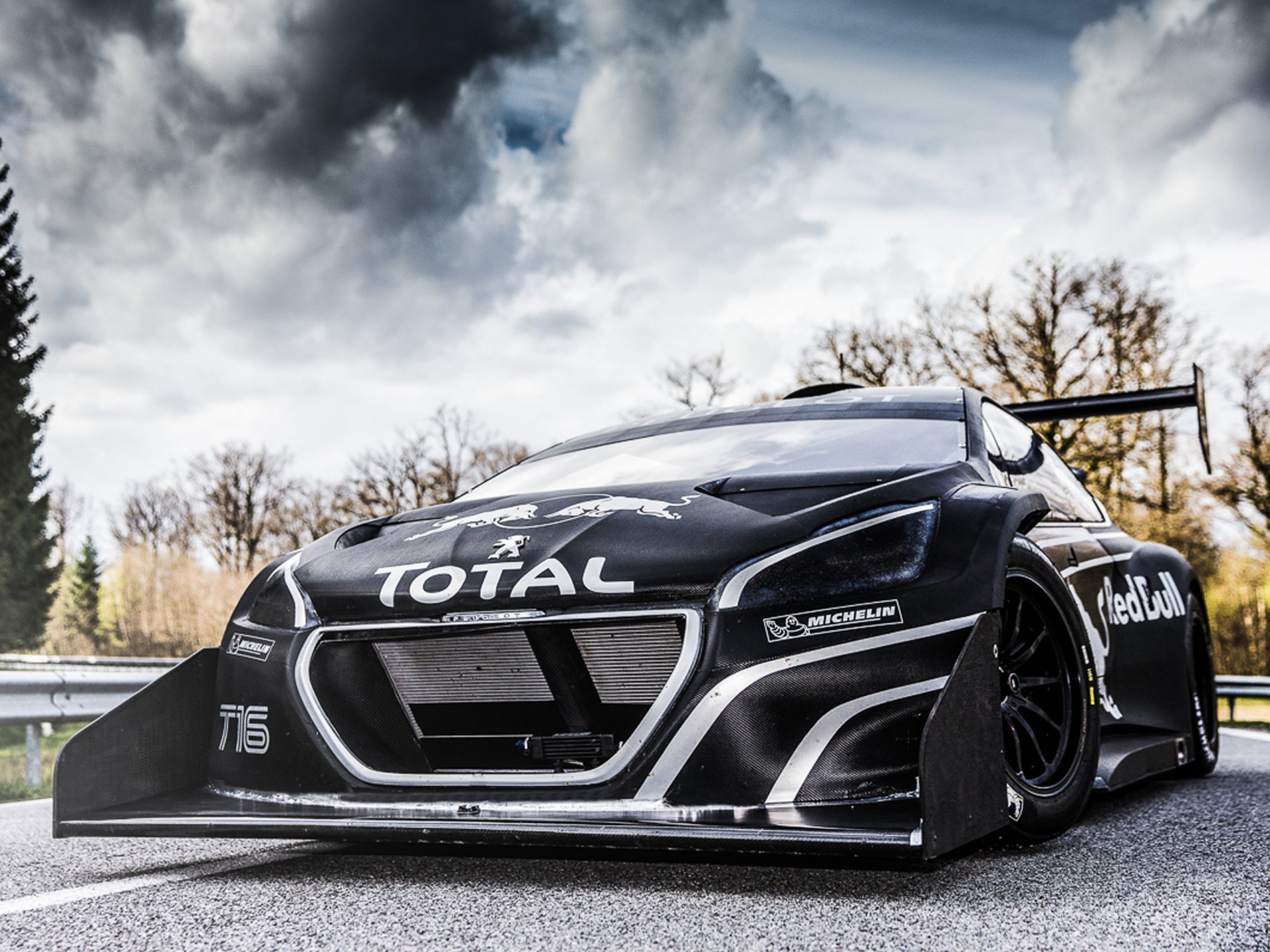 Download Sebastian Loeb Pikes Peak Peugeot 208 T16 Vehicle Peugeot HD Wallpaper