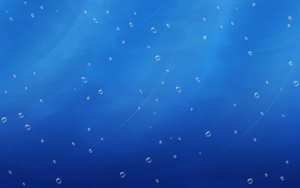 Abstract blue background with floating bubbles, creating a serene and calming atmosphere. High-definition wallpaper that enhances your desktop aesthetic.