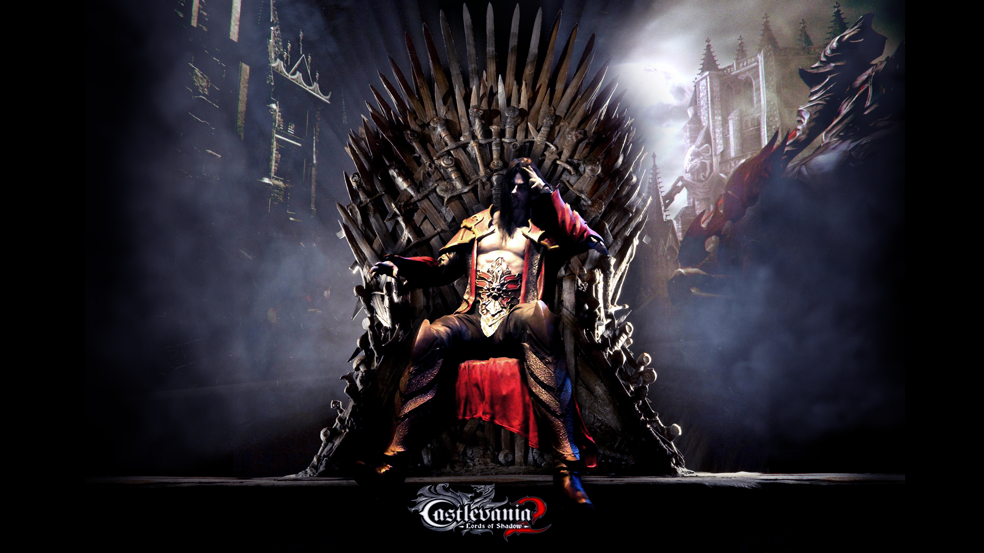 castlevania lords of shadow 2 dracula throne