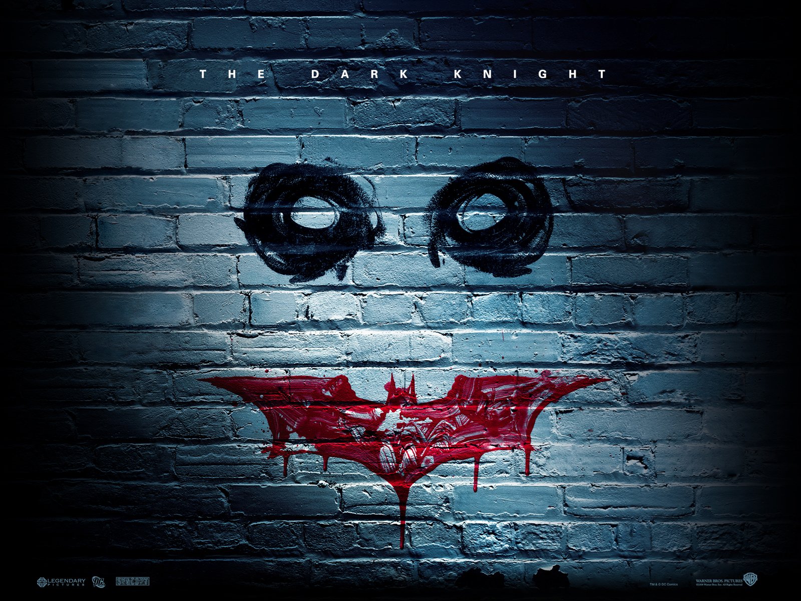 HD Wallpaper of The Dark Knight's Iconic Joker Imagery