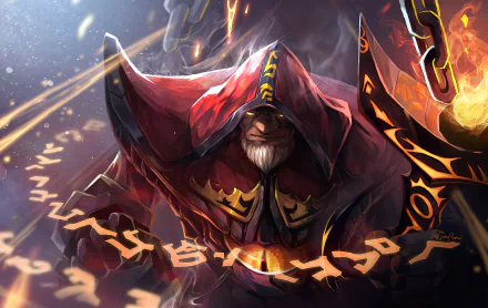 Warlock (Dota 2) video game DotA 2 HD Desktop Wallpaper | Background Image