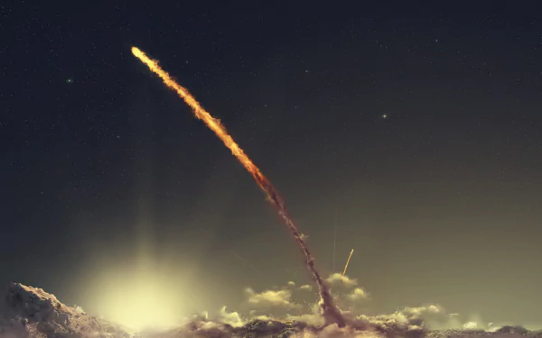 Abstract meteor HD Desktop Wallpaper | Background Image