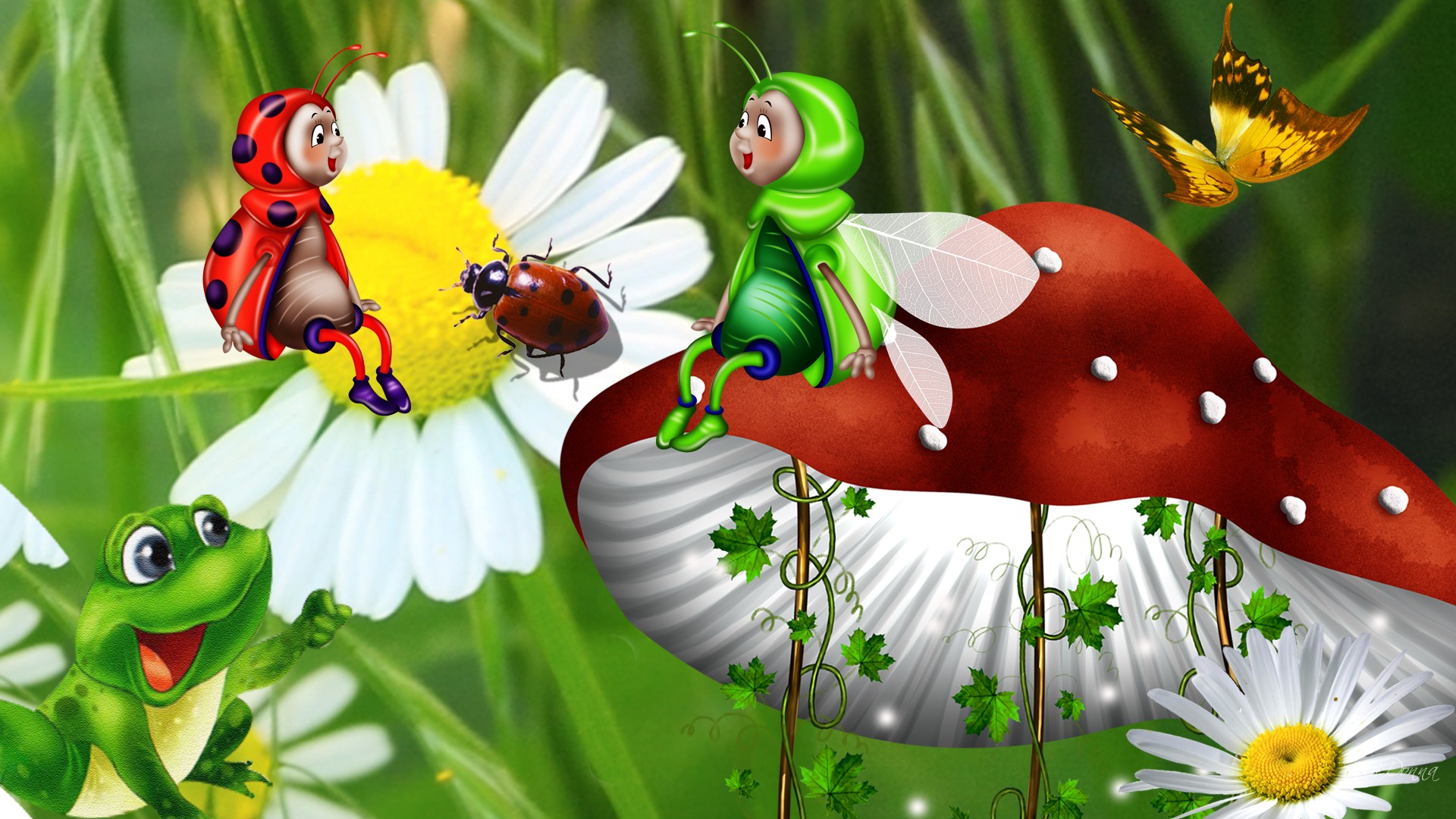 Artistic Bug HD Wallpaper | Background Image