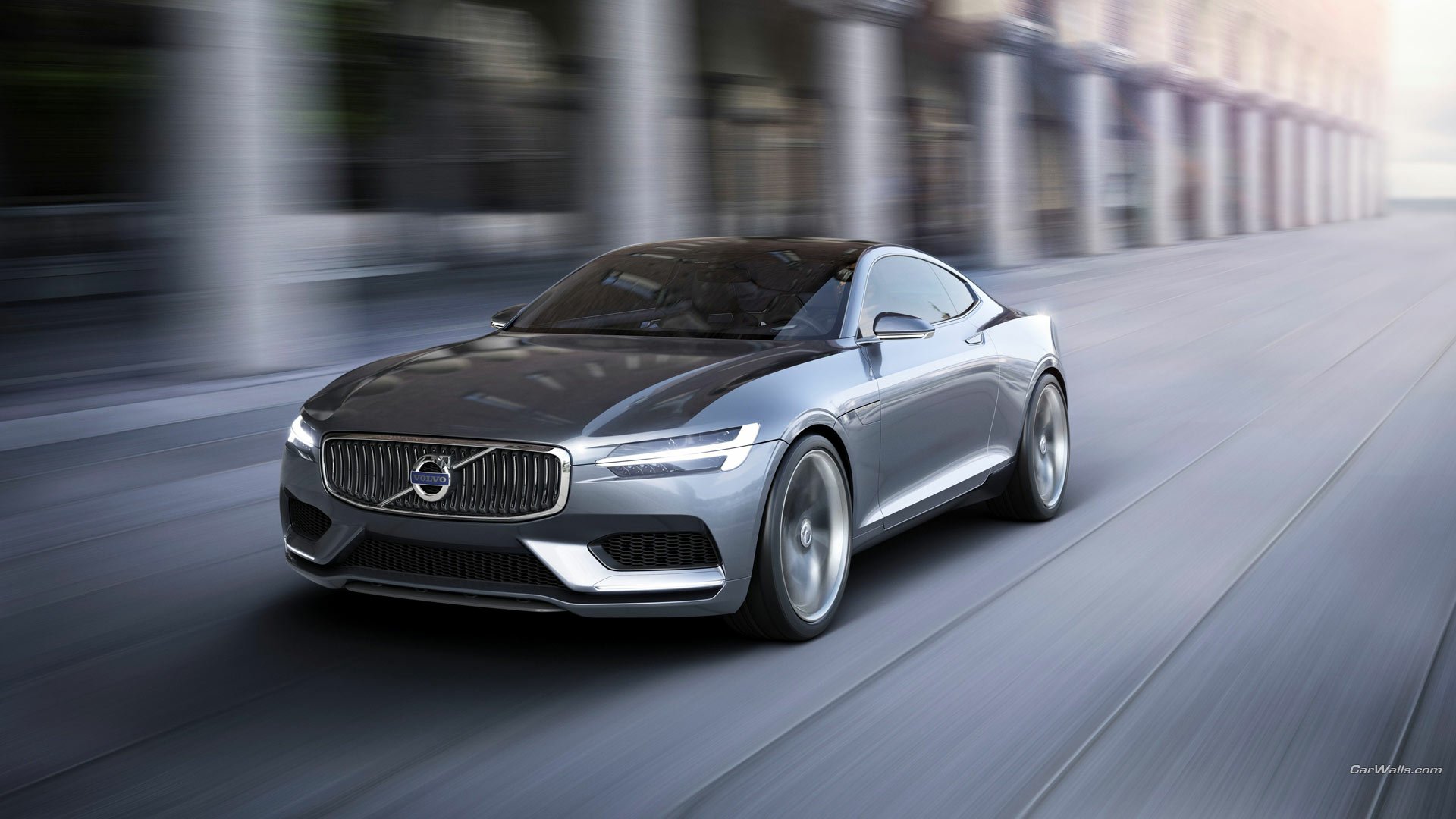 Download Vehicle 2013 Volvo Coupe Concept HD Wallpaper