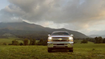 vehicle 2015 Chevrolet Silverado HD HD Desktop Wallpaper | Background Image