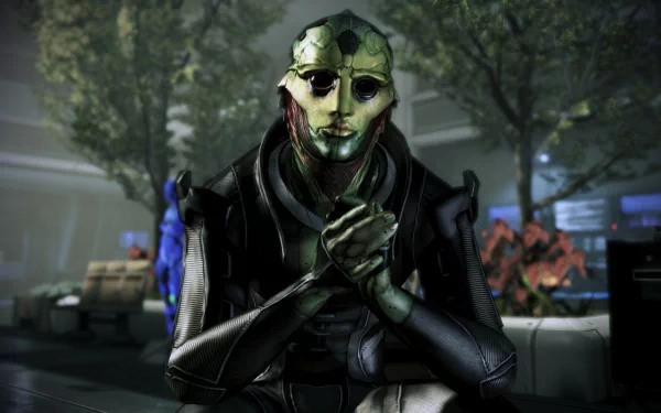 Thane Krios video game Mass Effect HD Desktop Wallpaper | Background Image