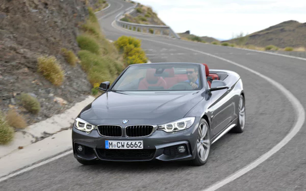 vehicle 2014 BMW 4-Series Convertible HD Desktop Wallpaper | Background Image
