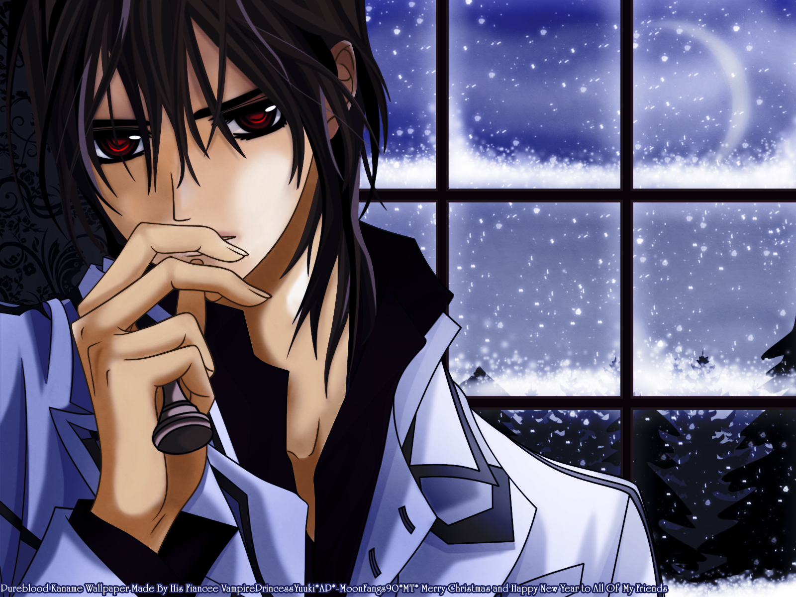 HD anime vampire guy wallpapers