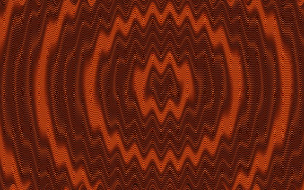 Abstract Wave Brown Illusion HD Wallpaper | Background Image