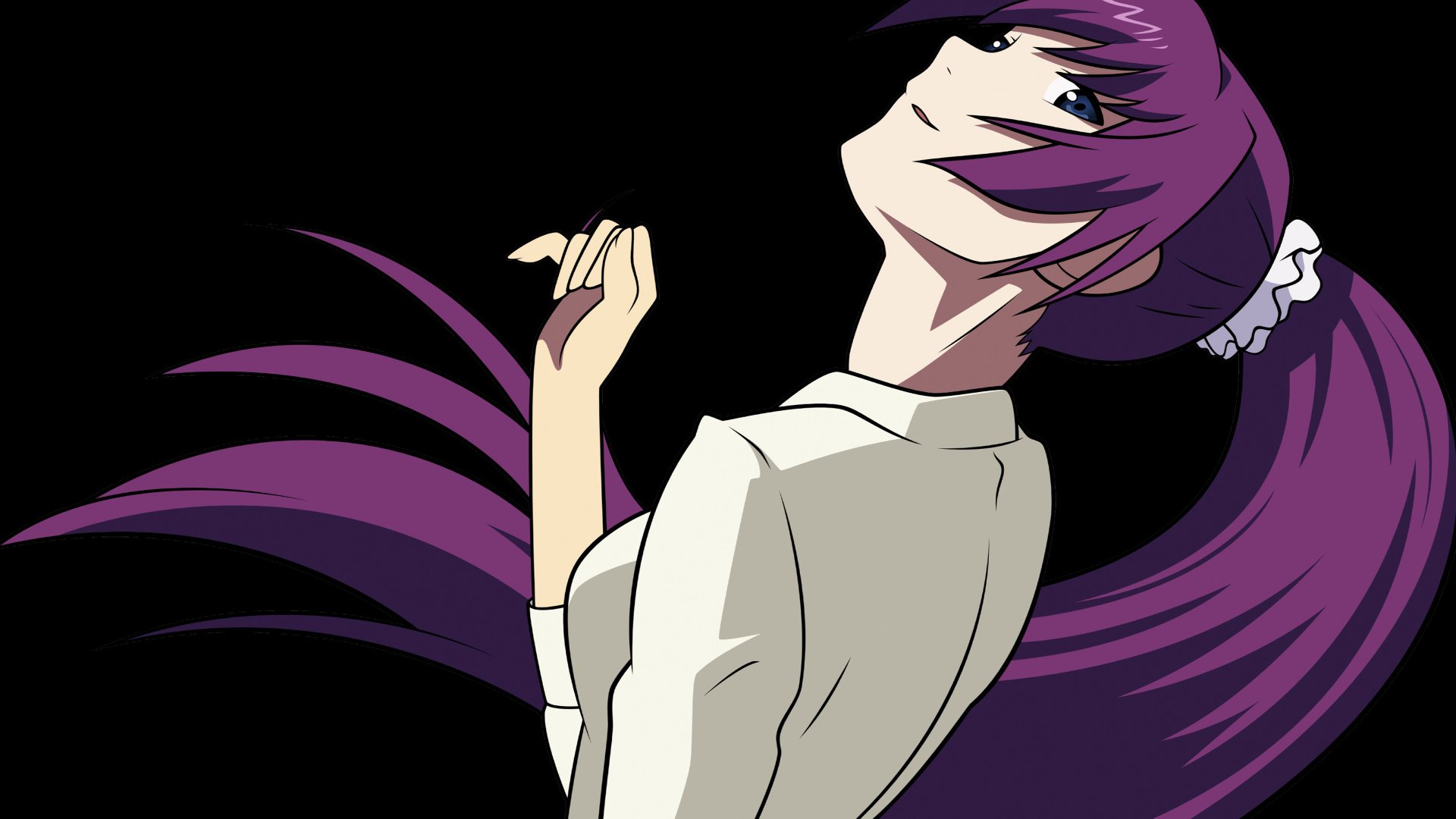 Download Hitagi Senjōgahara Anime Monogatari (Series) 4k Ultra HD Wallpaper