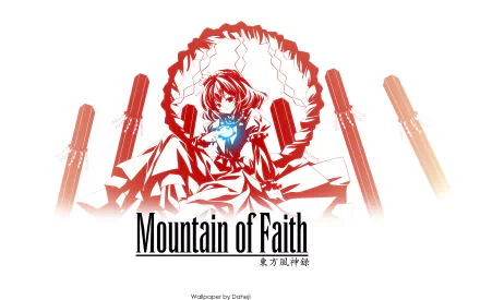 Kanako Yasaka Anime Touhou HD Desktop Wallpaper | Background Image