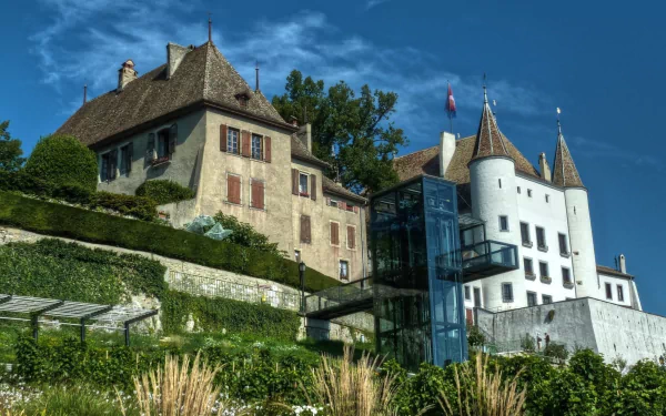 castle man made nyon castle HD Desktop Wallpaper | Background Image